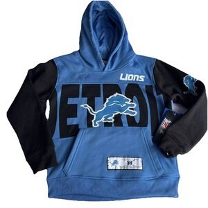 Detroit Lions Official Team Apparel Boy's Hoodie/Sweatpants Set Large 14-16